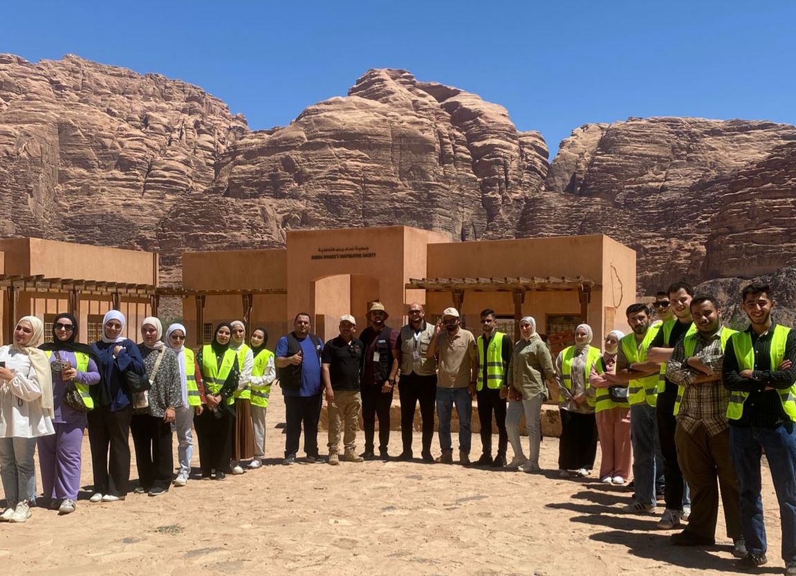 تخريج الدفعة الثالثة من برنامج السياحة التطوعية في محمية رم