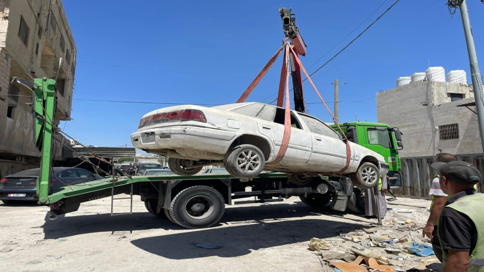 الأمانة: حملة لإزالة المركبات المهجورة