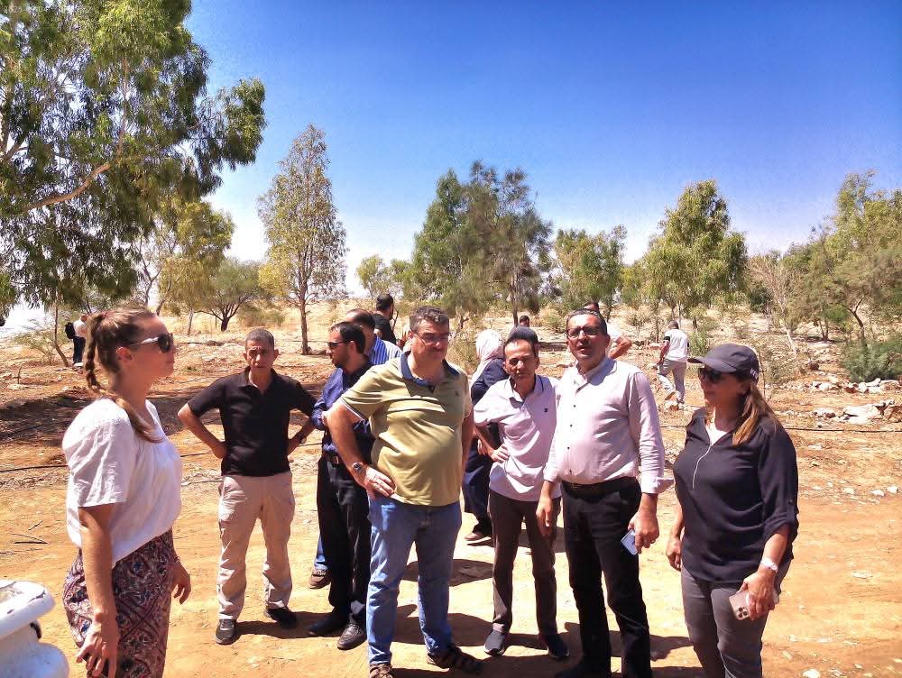 عجلون: وفد من بنك الأعمار الألماني يزور مشاريع في راجب عجلون: وفد من بنك الأعمار الألماني يزور مشاريع في راجب