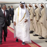 الملك عبدالله الثاني يصل إلى أبو ظبي