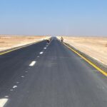 “الأشغال” تنجز طريق الجفر – مناجم الشيدية