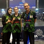 منتخبات كرة الطاولة تحقق لقبي الزوجي المختلط وزوجي السيدات بالبطولة العربية