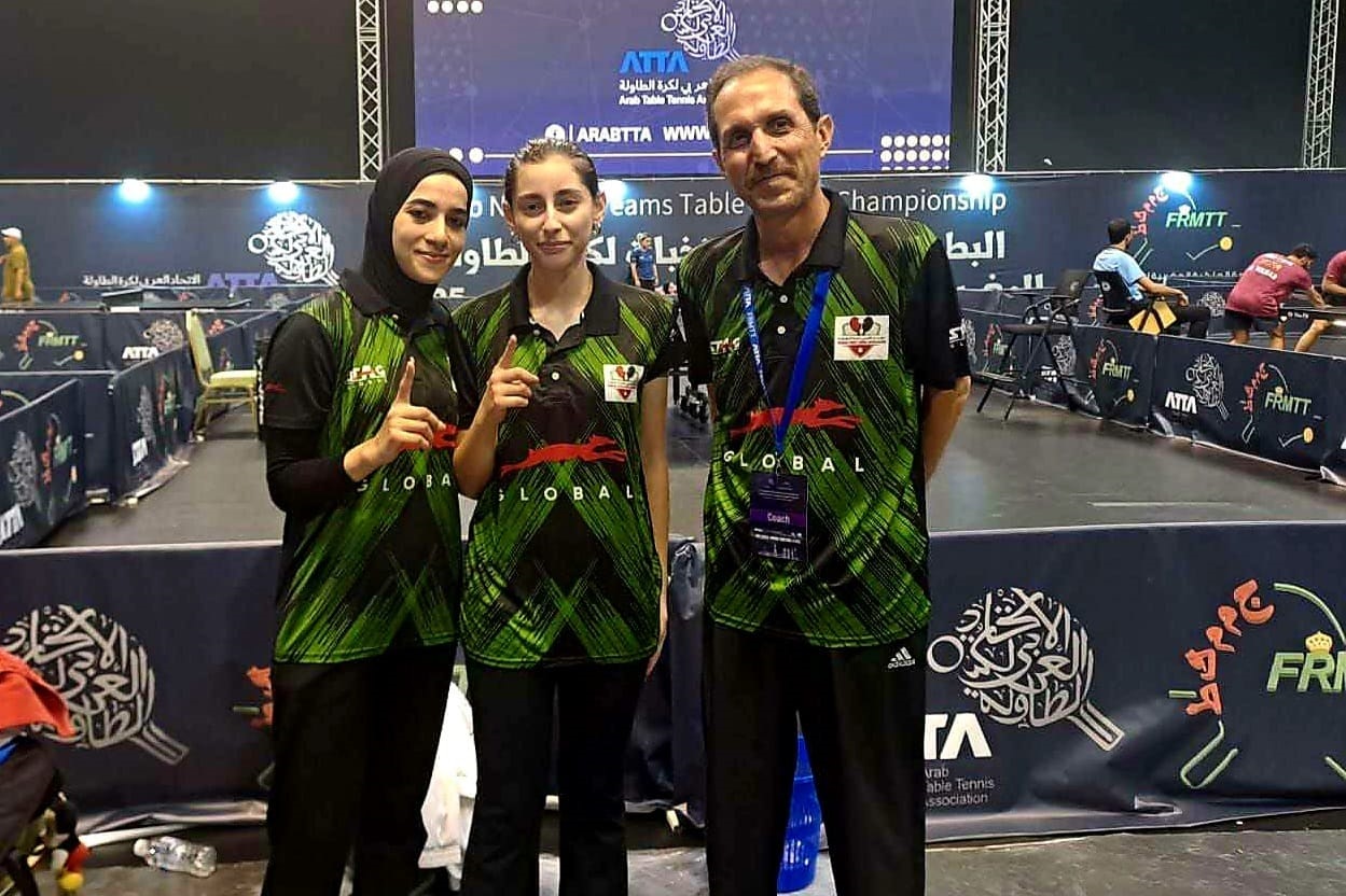 منتخبات كرة الطاولة تحقق لقبي الزوجي المختلط وزوجي السيدات بالبطولة العربية منتخبات كرة الطاولة تحقق لقبي الزوجي المختلط وزوجي السيدات بالبطولة العربية