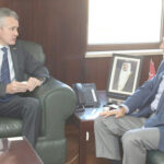 وزير المياه يبحث والسفير الهنغاري أوجه التعاون المشترك