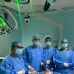 إجراء عملية استئصال جزء علوي من الرئة لطفل بواسطة المنظار الجراحي