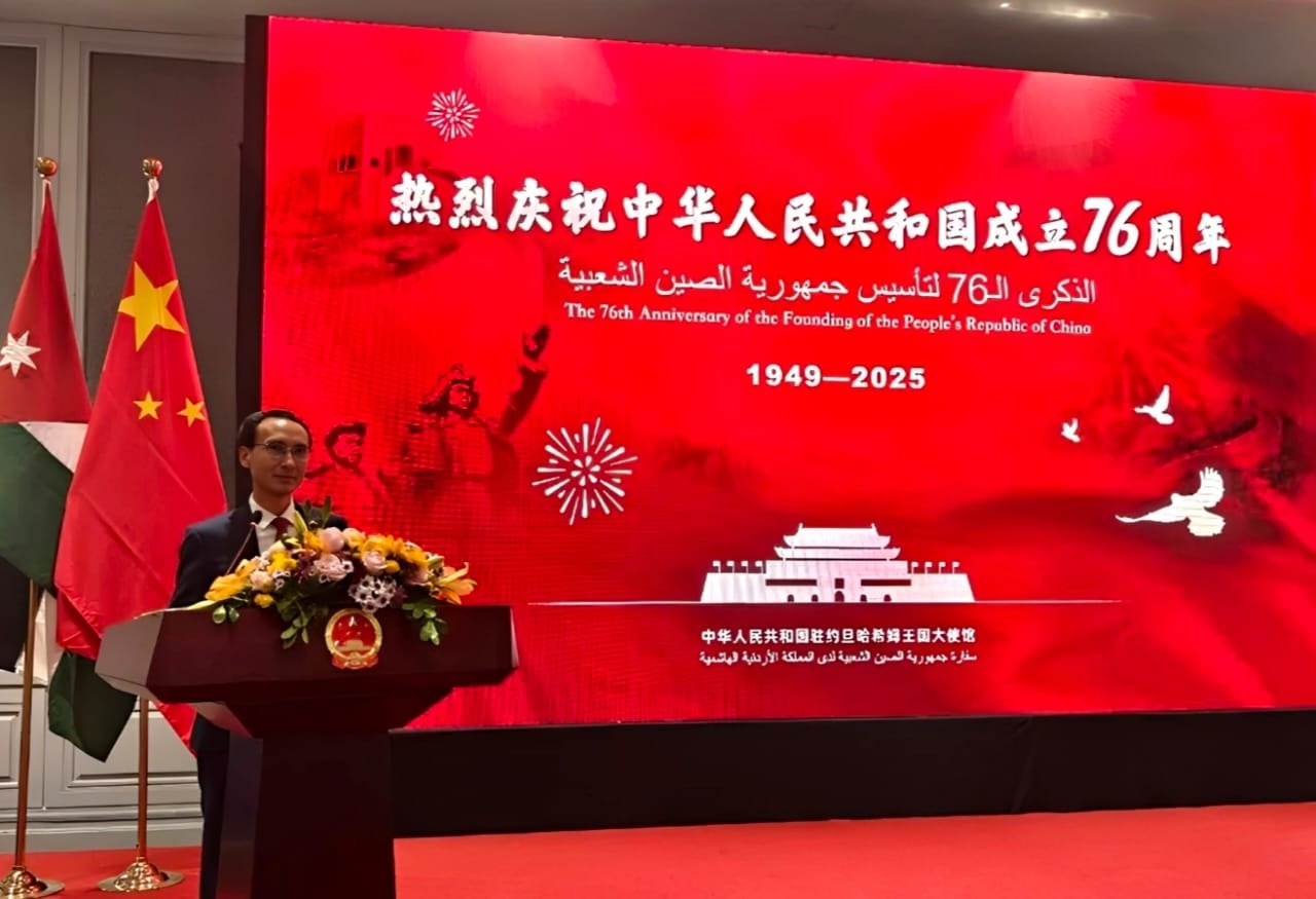 القائم بالأعمال الصيني: العلاقات الأردنية الصينية نموذج للتعاون البناء