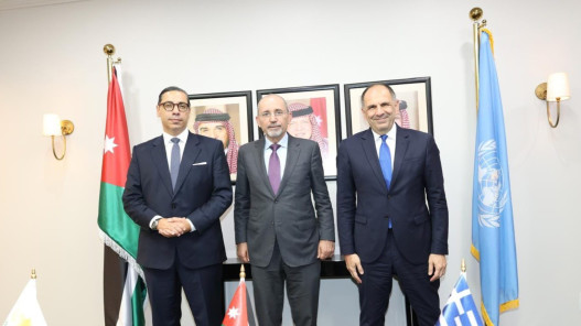 مباحثات أردنية يونانية قبرصية في إطار آلية التعاون الثلاثي مباحثات أردنية يونانية قبرصية في إطار آلية التعاون الثلاثي
