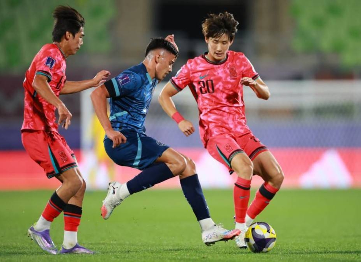 كوريا الجنوبية تكتفي بالتعادل مع باراغواي في مونديال الشباب