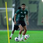 الأخضر يواصل استعداداته لمواجهة إندونيسيا