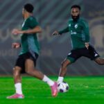 بمشاركة أيمن ومحمد بكر.. الأخضر يواصل تحضيراته لملحق كأس العالم 2026