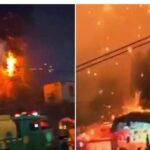 تقنية «ألعاب نارية» تتحول لكارثة صينية تمطر كتلاً مشتعلة