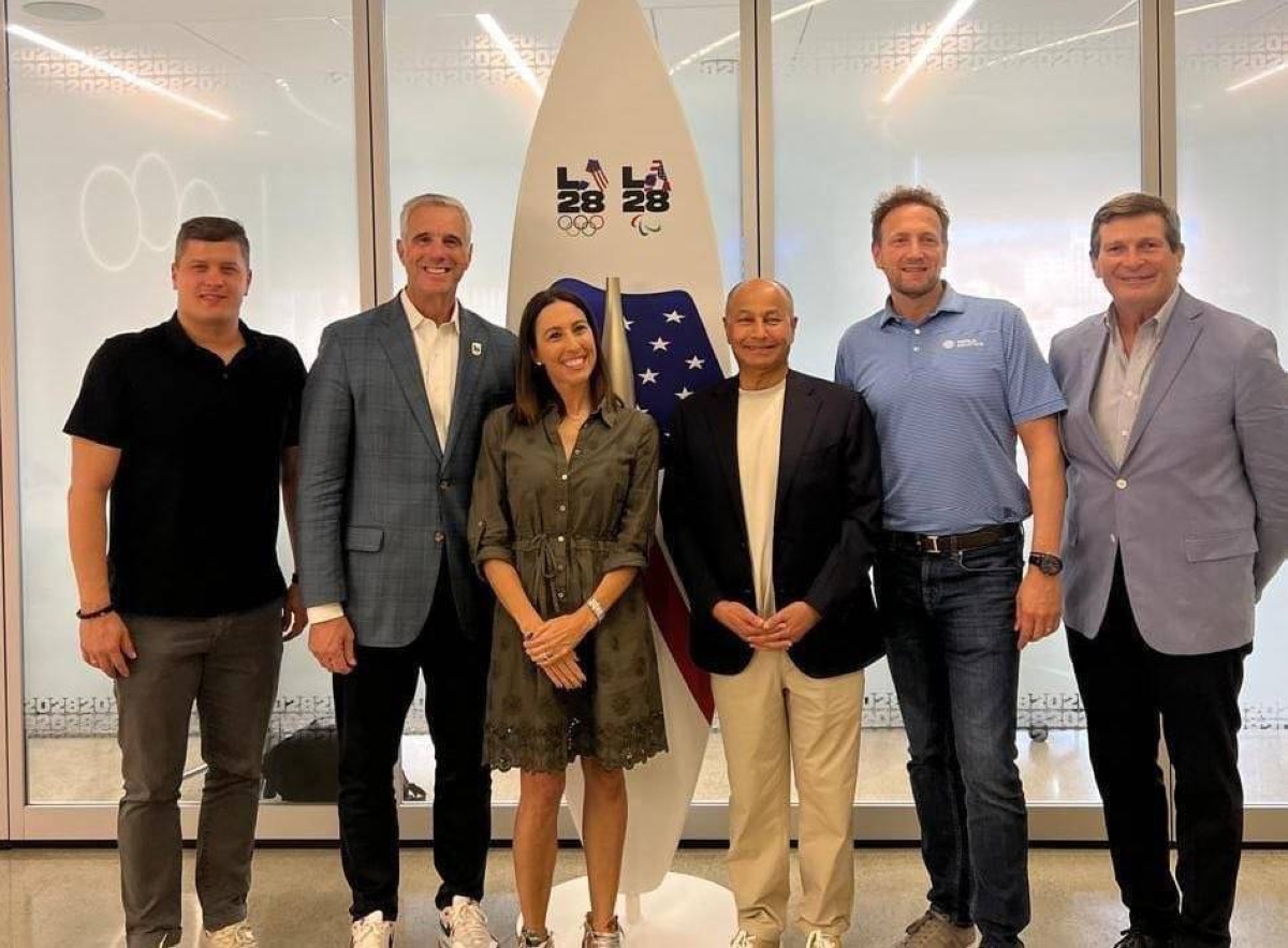 الاتحاد الدولي للرياضات المائية يضع حجر الأساس لمقره الجديد في المجر الاتحاد الدولي للرياضات المائية يضع حجر الأساس لمقره الجديد في المجر