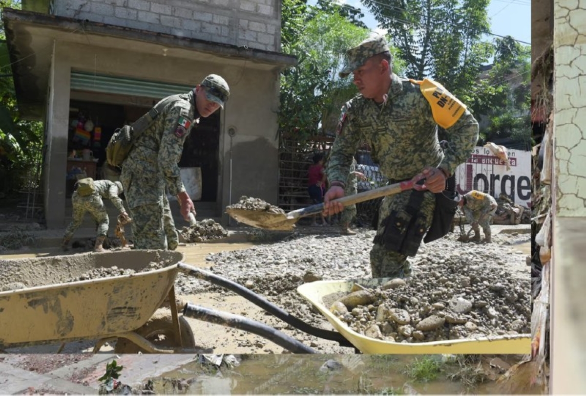 فيديو: فيضانات المكسيك تقتل 44 شخصاً وتُدمر منازل بسبب «بريسيليا» فيديو: فيضانات المكسيك تقتل 44 شخصاً وتُدمر منازل بسبب «بريسيليا»