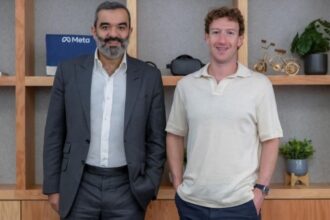 وزير الاتصالات يجتمع مع مارك زوكربيرغ لتعزيز شراكات الذكاء الاصطناعي وتقنيات المستقبل وزير الاتصالات يجتمع مع مارك زوكربيرغ لتعزيز شراكات الذكاء الاصطناعي وتقنيات المستقبل