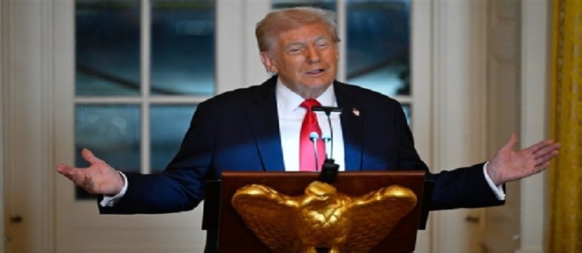 ترمب يروي أسرار «أول ليلة» له في البيت الأبيض ترمب يروي أسرار «أول ليلة» له في البيت الأبيض