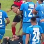 في الدوري البوليفي.. شجار بين الفريقين يستدعي تدخل الشرطة و«الغاز المسيل للدموع»