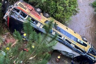 «Final Destination».. مصرع 9 وإصابة 29 سقطت حافلتهم من جسر في الأرجنتين «Final Destination».. مصرع 9 وإصابة 29 سقطت حافلتهم من جسر في الأرجنتين