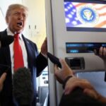 ترمب من «إير فورس وان»: لا شيء سيهدد وقف إطلاق النار في غزة ترمب من «إير فورس وان»: لا شيء سيهدد وقف إطلاق النار في غزة