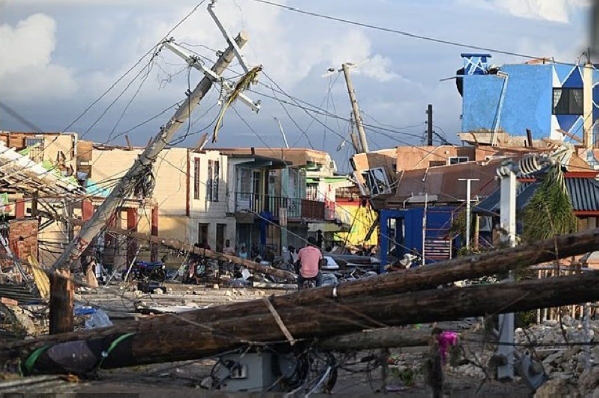 جامايكا تتحول إلى خراب بعد «ميليسا» المدمر جامايكا تتحول إلى خراب بعد «ميليسا» المدمر