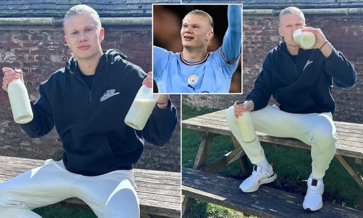 «لا تقلدوا هالاند».. مشروبه «السحري» قد يسبب التسمم «لا تقلدوا هالاند».. مشروبه «السحري» قد يسبب التسمم