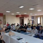 مركز إعداد القيادات الشبابية يختتم دورة الإنقاذ المائي للذكور في مدينة الحسن للشباب.