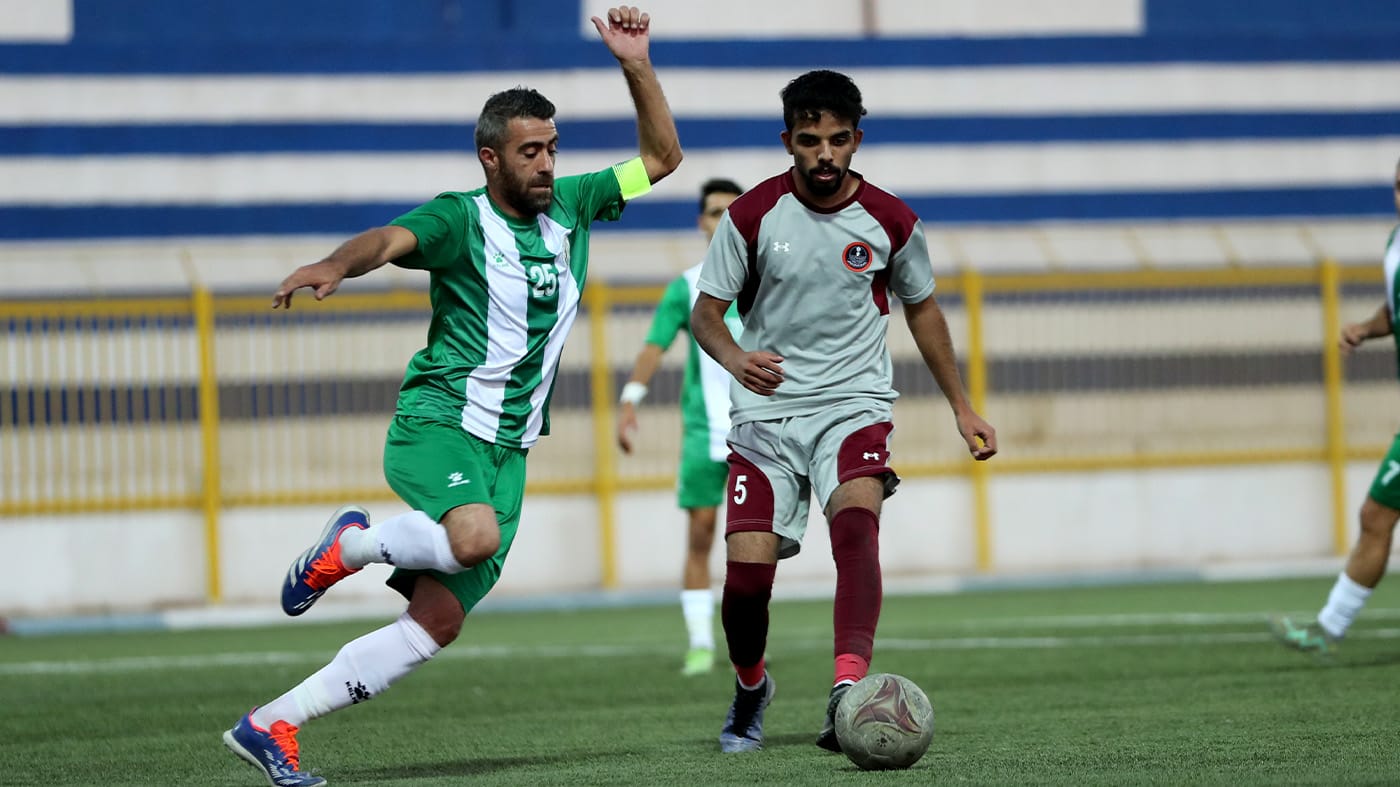 فريقا اتحاد الرمثا ودوقرة يتصدران دوري الدرجة الأولى لكرة القدم فريقا اتحاد الرمثا ودوقرة يتصدران دوري الدرجة الأولى لكرة القدم