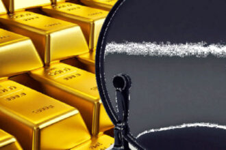 تراجع أسعار الذهب وارتفاع النفط عالميا