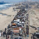 الأونروا: عشرات آلاف الفلسطينيين يجبرون على النزوح المتكرر​ 