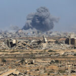إسرائيل تواصل القصف على غزة​ 