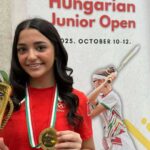 جنا التلاوي تُحقق ذهبية بطولة المجر المفتوحة للسكواش