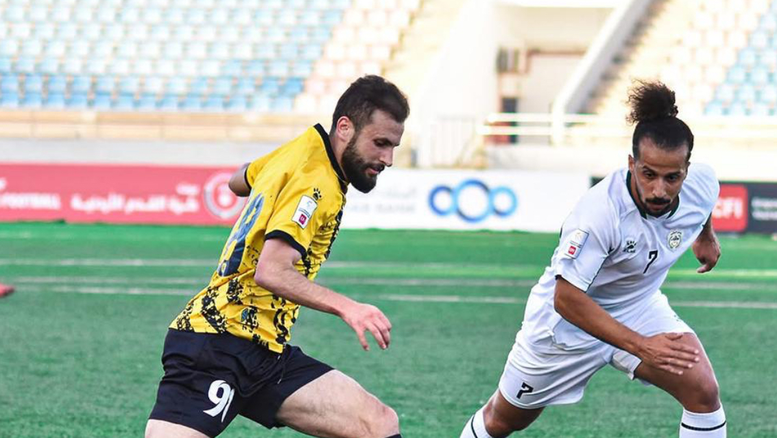 تعادل الحسين والبقعة ببطولة الدرع تعادل الحسين والبقعة ببطولة الدرع