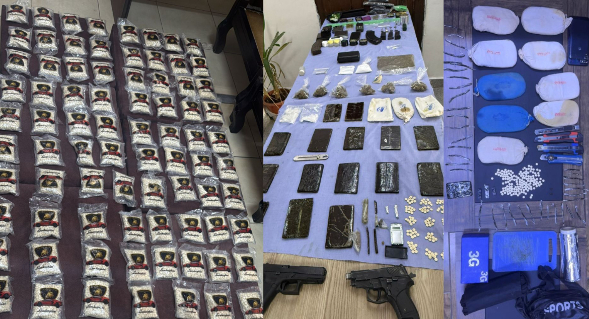 “مكافحة المخدرات” تتعامل مع 6 قضايا نوعية وتلقي القبض على 12 تاجرا ومهربا ومروجا للمخدرات