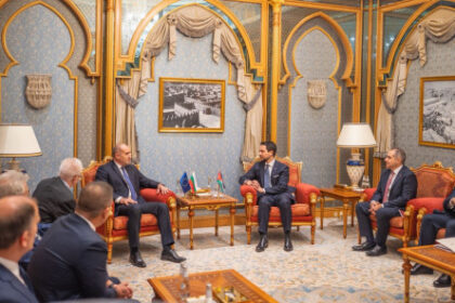 ولي العهد يلتقي في الرياض رؤساء بلغاريا وكوسوفو ووفد مملكة البحرين ولي العهد يلتقي في الرياض رؤساء بلغاريا وكوسوفو ووفد مملكة البحرين