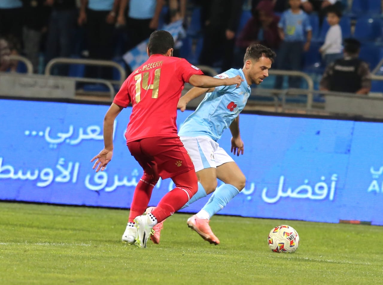 فوز كبير للفيصلي على الجزيرة بدوري المحترفين فوز كبير للفيصلي على الجزيرة بدوري المحترفين