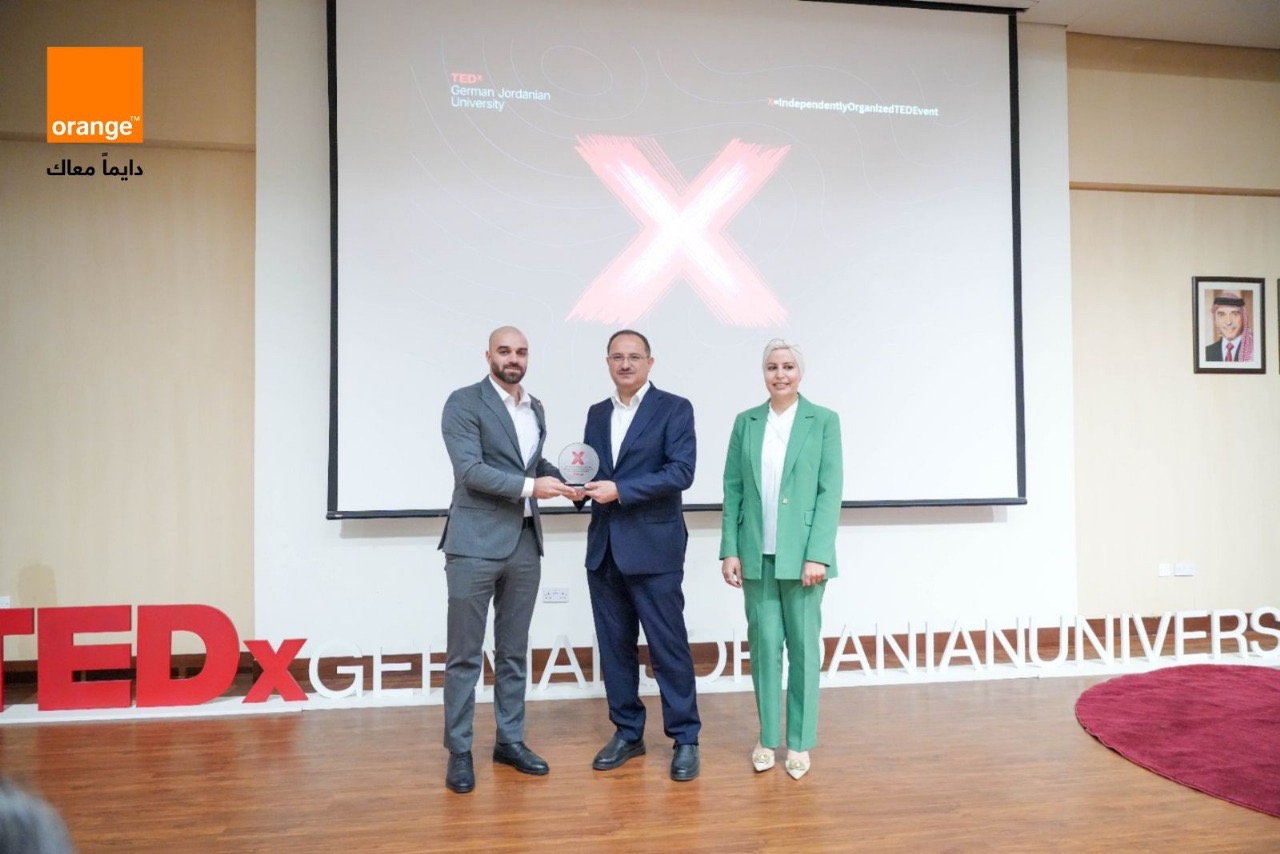 أورنج الأردن تُمكّن الشباب وتُطلق طاقاتهم الإبداعية في مؤتمر TEDxGJU أورنج الأردن تُمكّن الشباب وتُطلق طاقاتهم الإبداعية في مؤتمر TEDxGJU