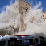 دماء في روما.. انهيار برج تاريخي قديم