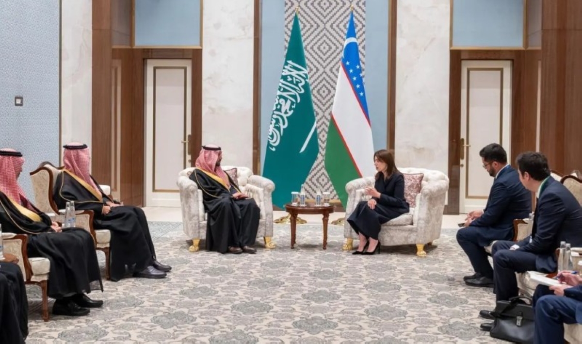 وزير الثقافة يلتقي رئيسة صندوق تنمية الثقافة والفنون في أوزبكستان