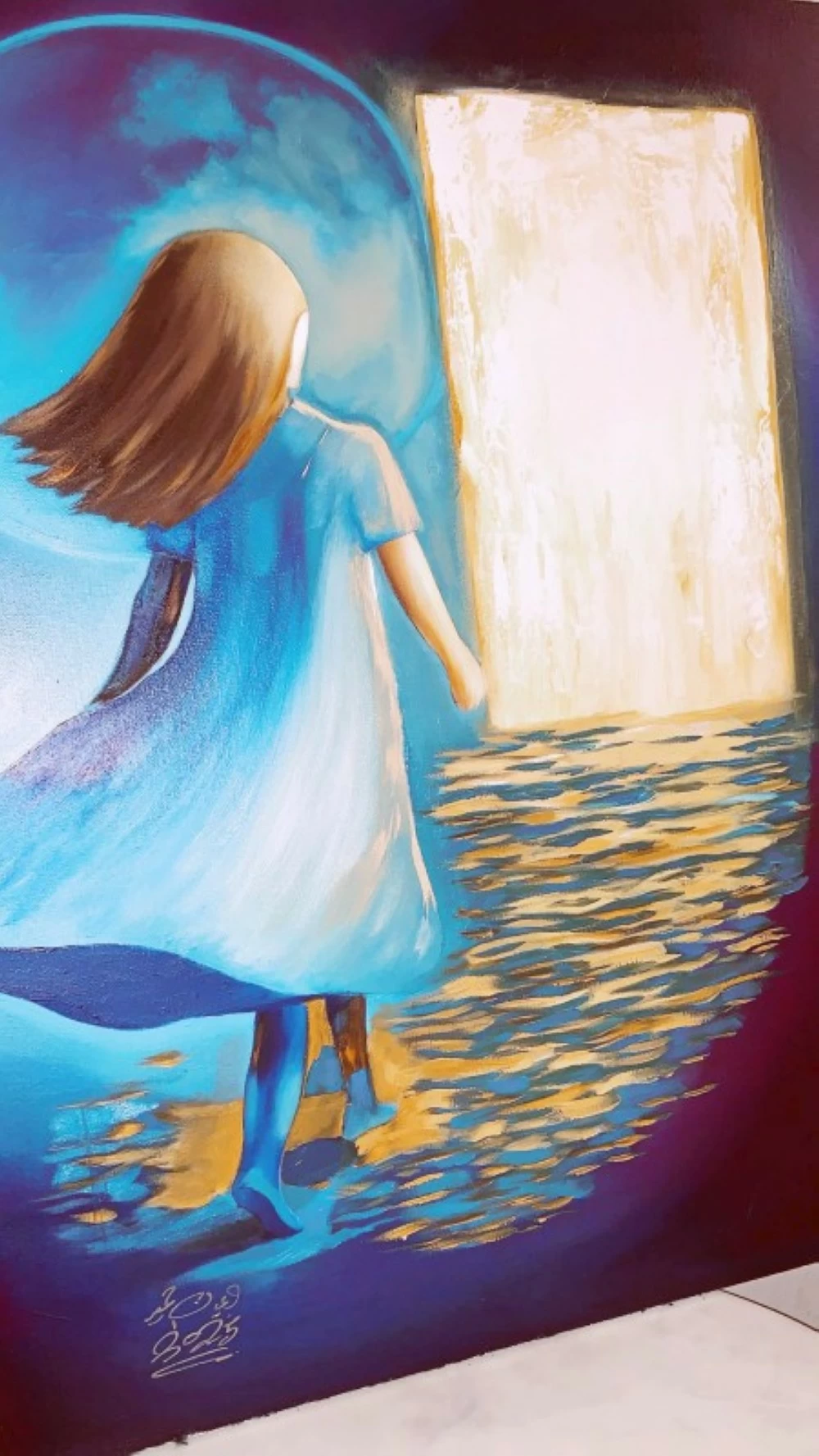 إيمان الحميد.. تُترجم التجربة الإنسانية إلى ضوء ولون إيمان الحميد.. تُترجم التجربة الإنسانية إلى ضوء ولون