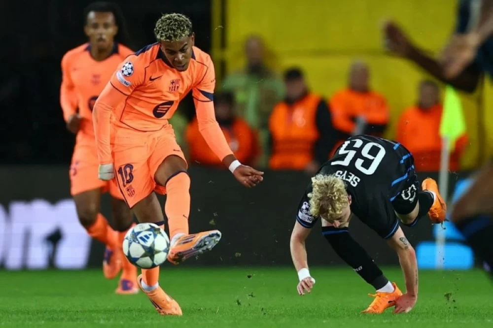 «النيران الصديقة» تُنقذ برشلونة أمام كلوب بروج «النيران الصديقة» تُنقذ برشلونة أمام كلوب بروج