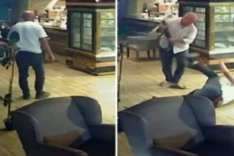 أطلق النار على صهره ثم واصل ضربه بالبندقية