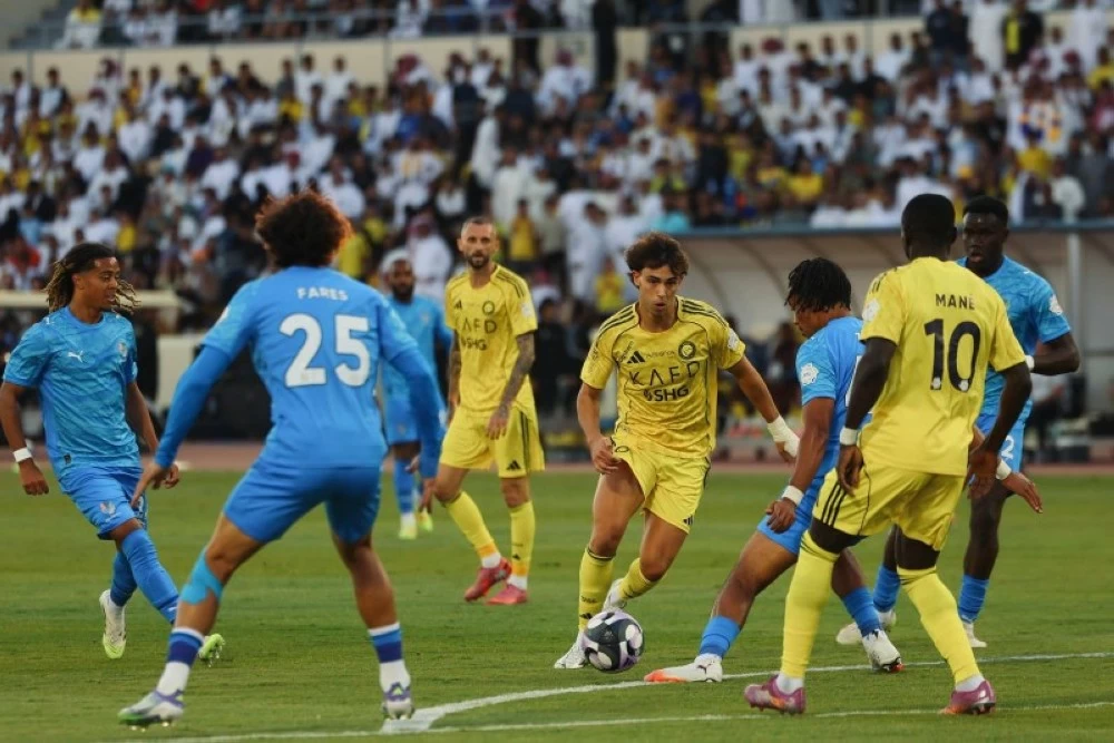 النصر يتغلب على نيوم ويواصل صدارته لدوري روشن النصر يتغلب على نيوم ويواصل صدارته لدوري روشن