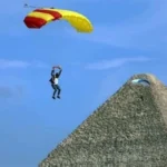 سقوط سياح من السماء في حي شعبي بالجيزة!