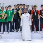 الهلال يتوج بطلاً للدوري الممتاز للشباب للريشة الطائرة
