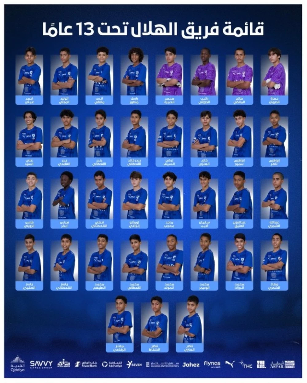 إيطالي يقتحم قائمة الهلال تحت 13 عاماً.. فمن هو؟ إيطالي يقتحم قائمة الهلال تحت 13 عاماً.. فمن هو؟