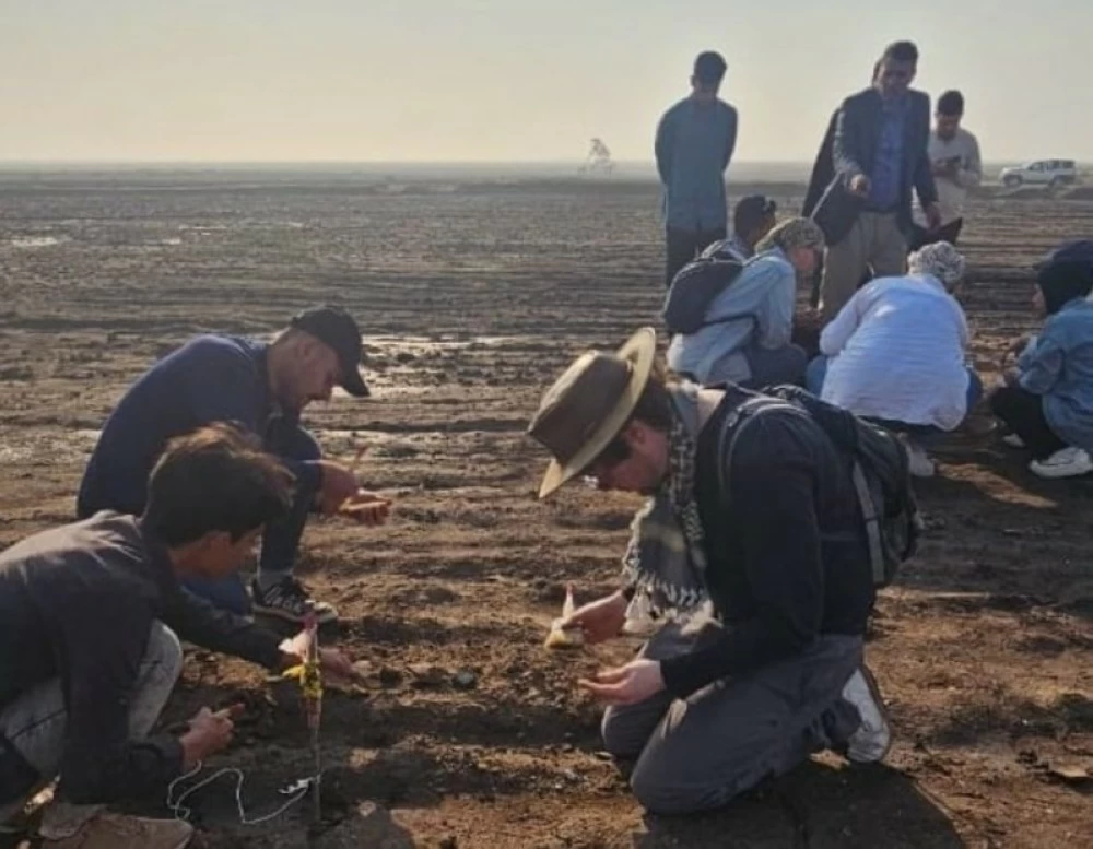 اكتشاف موقع أثري عسكري نادر جنوبي العراق اكتشاف موقع أثري عسكري نادر جنوبي العراق