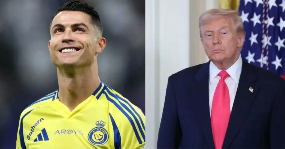 ترمب يستقبل رونالدو في البيت الأبيض.. ما القصة؟ ترمب يستقبل رونالدو في البيت الأبيض.. ما القصة؟