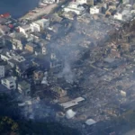 حريق هائل يلتهم أكثر من 170 منزلاً في أويتا اليابانية ويودي بحياة شخص