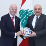 جوزاف عون يمنح الجنسية اللبنانية لـ «رئيس الفيفا»
