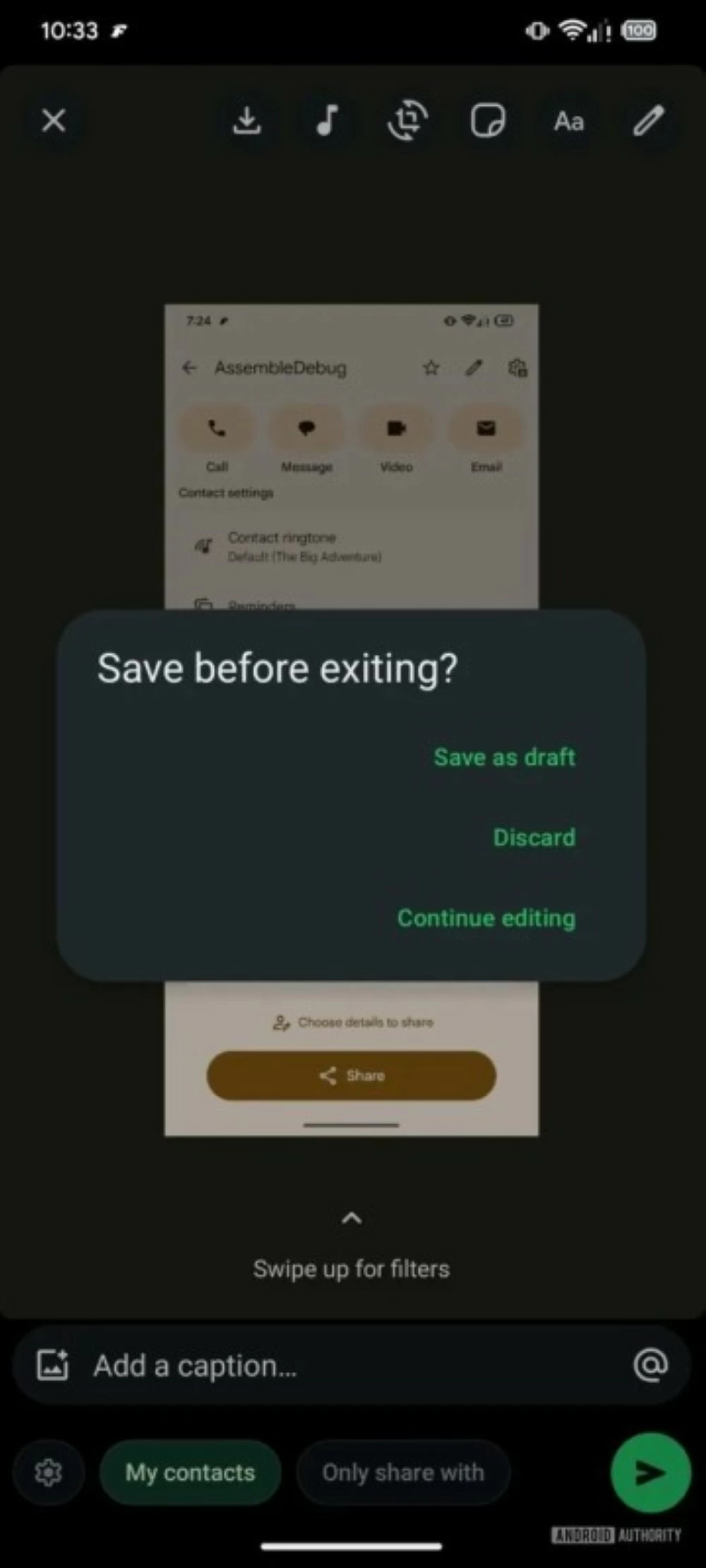 وداعاً لضياع المحتوى.. «واتساب» يضيف مسودات للحالات
