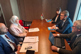 وزيرة التنمية تلتقي مسؤولين دوليين على هامش قمة التنمية الاجتماعية في الدوحة